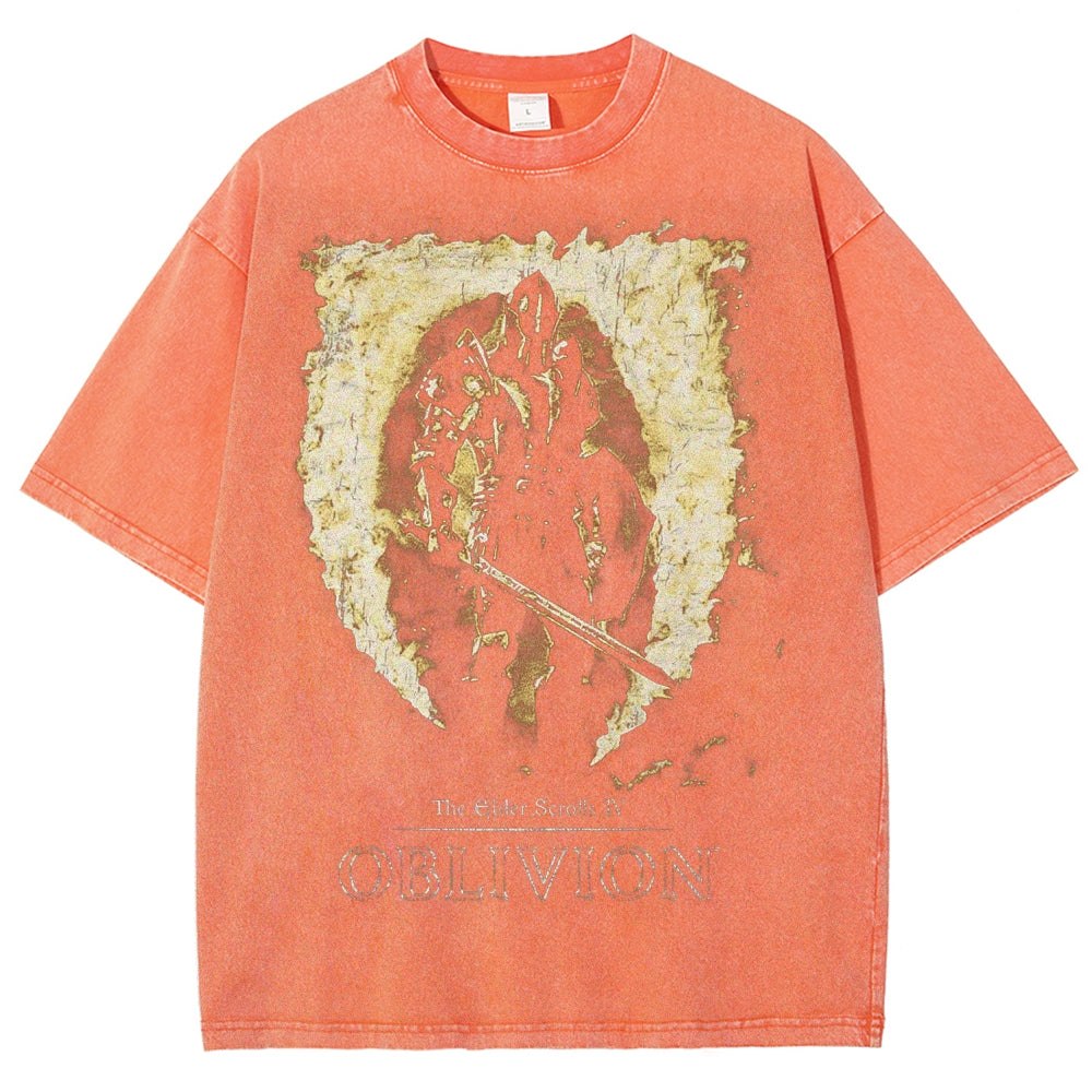The Elder Scrolls Unisex Fit Washed T-Shirt 2602005488