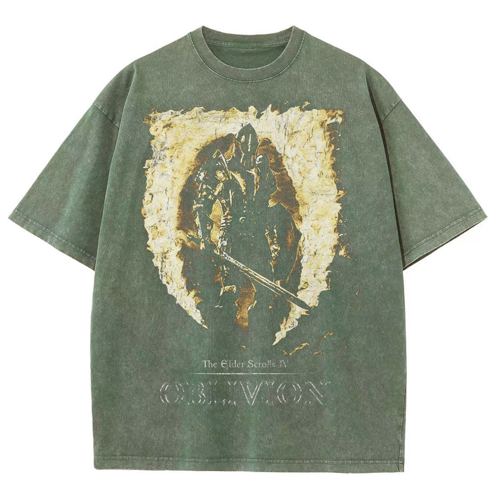 The Elder Scrolls Unisex Fit Washed T-Shirt 2602005488