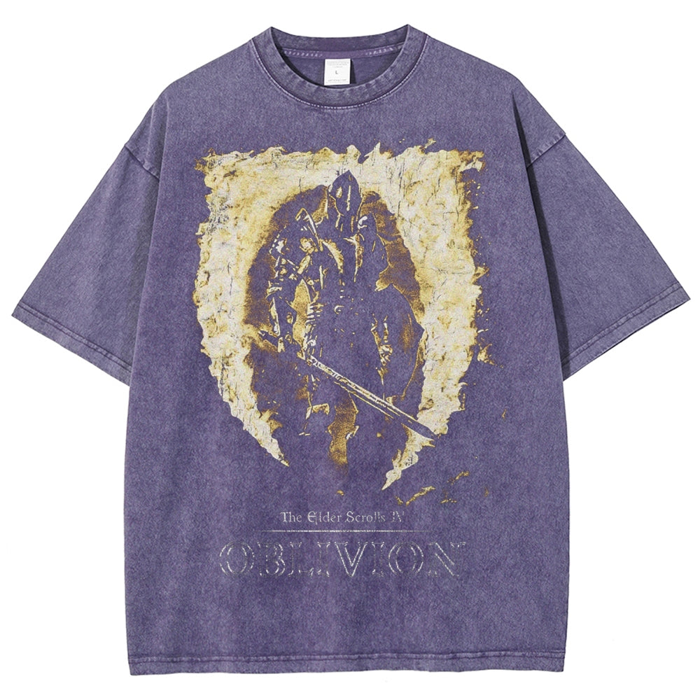 The Elder Scrolls Unisex Fit Washed T-Shirt 2602005488