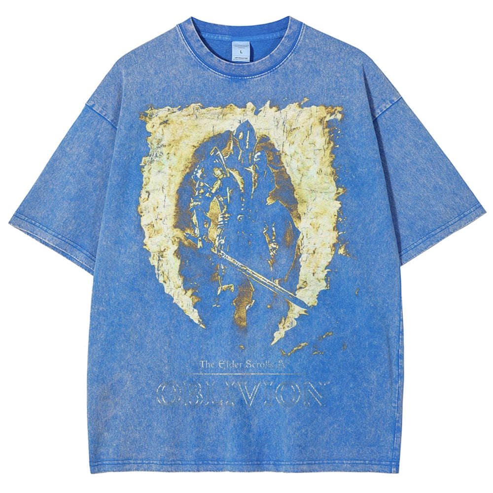 The Elder Scrolls Unisex Fit Washed T-Shirt 2602005488
