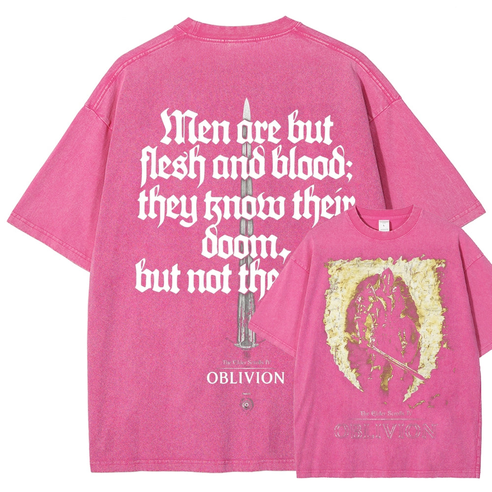 The Elder Scrolls Unisex Fit Washed T-Shirt 2602005488