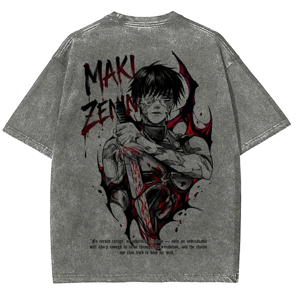 Jujutsu Kaisen Unisex Fit Washed T-Shirt 2602006637