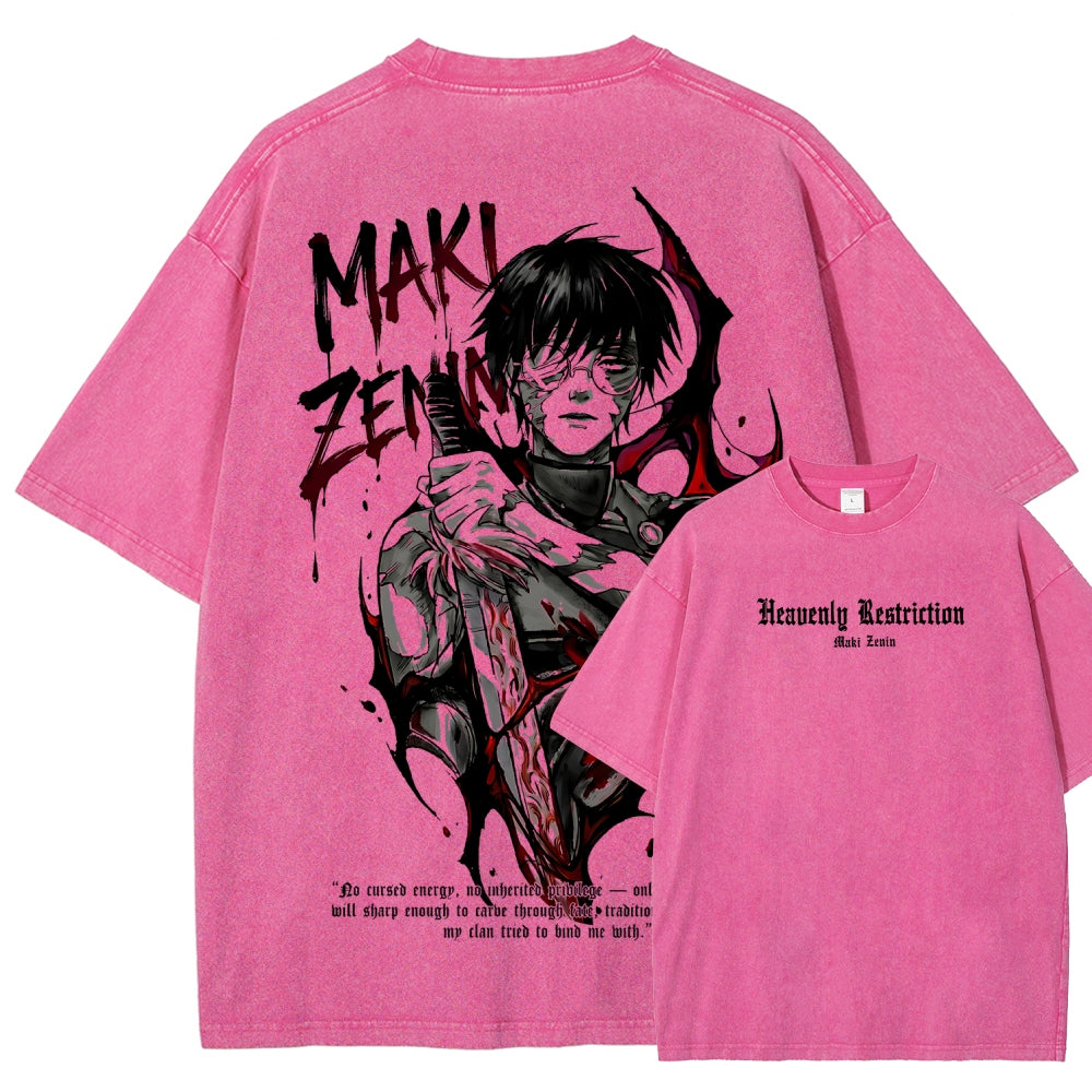 Jujutsu Kaisen Unisex Fit Washed T-Shirt 2602006637