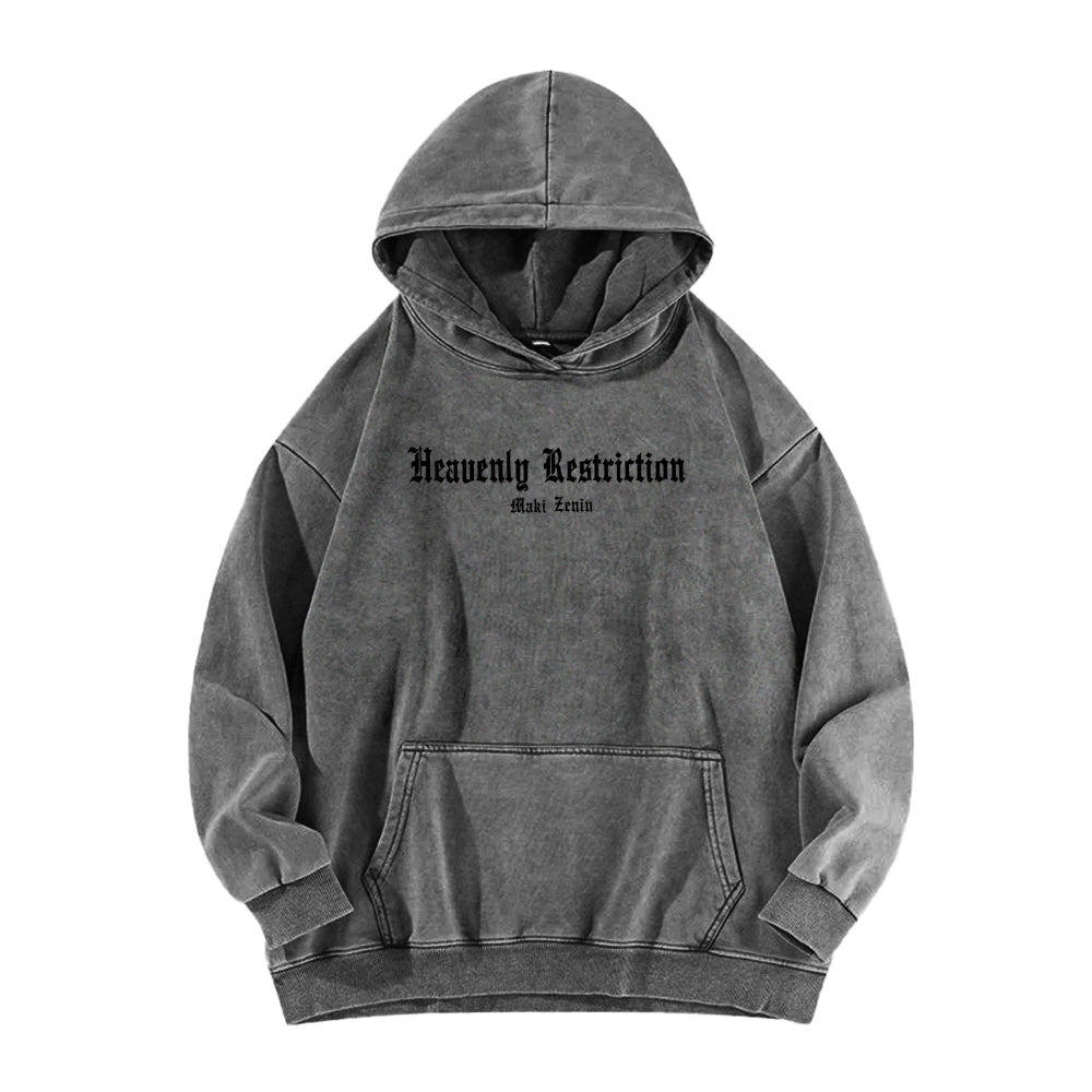 Jujutsu Kaisen Maki Unisex Washed Hoodie 2602006668