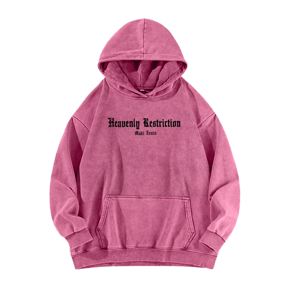 Jujutsu Kaisen Maki Unisex Washed Hoodie 2602006668