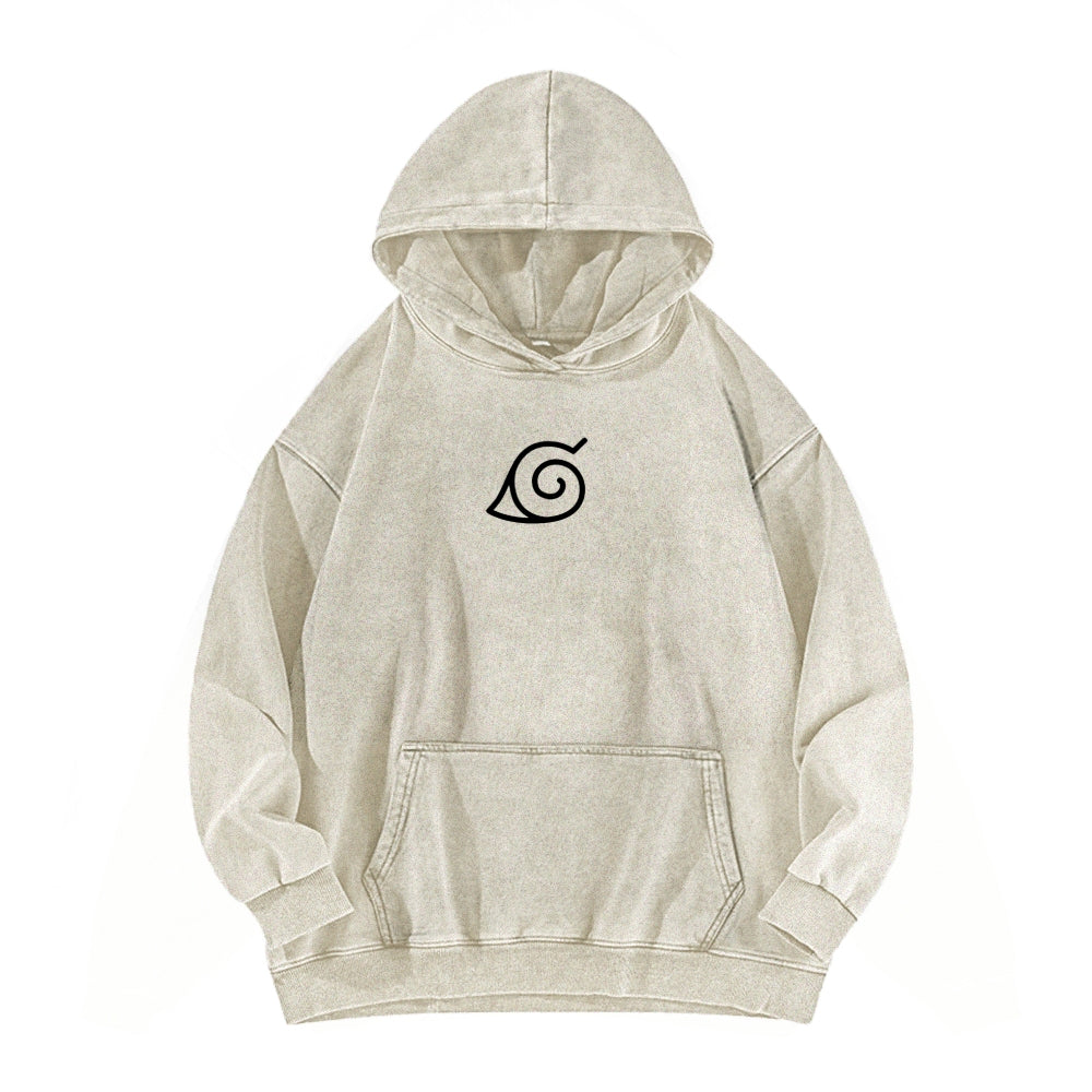 Naruto Unisex Washed Hoodie 2602007535
