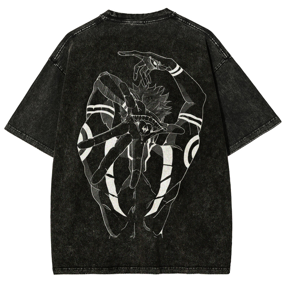 Jujutsu Kaisen Unisex Fit Washed T-Shirt 2602008468