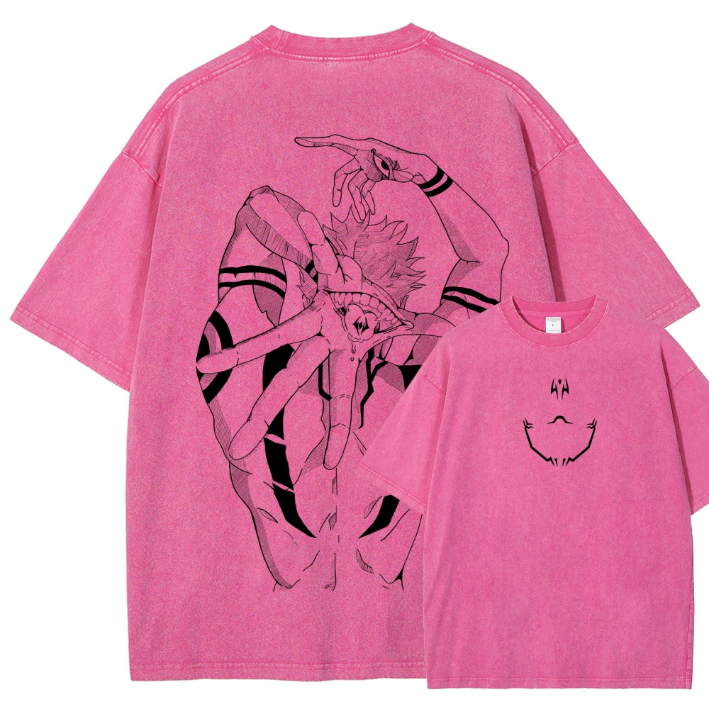 Jujutsu Kaisen Unisex Fit Washed T-Shirt 2602008468