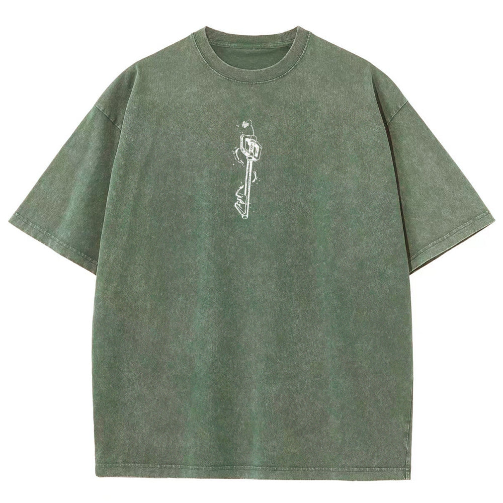 Kingdom Hearts Unisex Fit Washed T-Shirt 2602009323