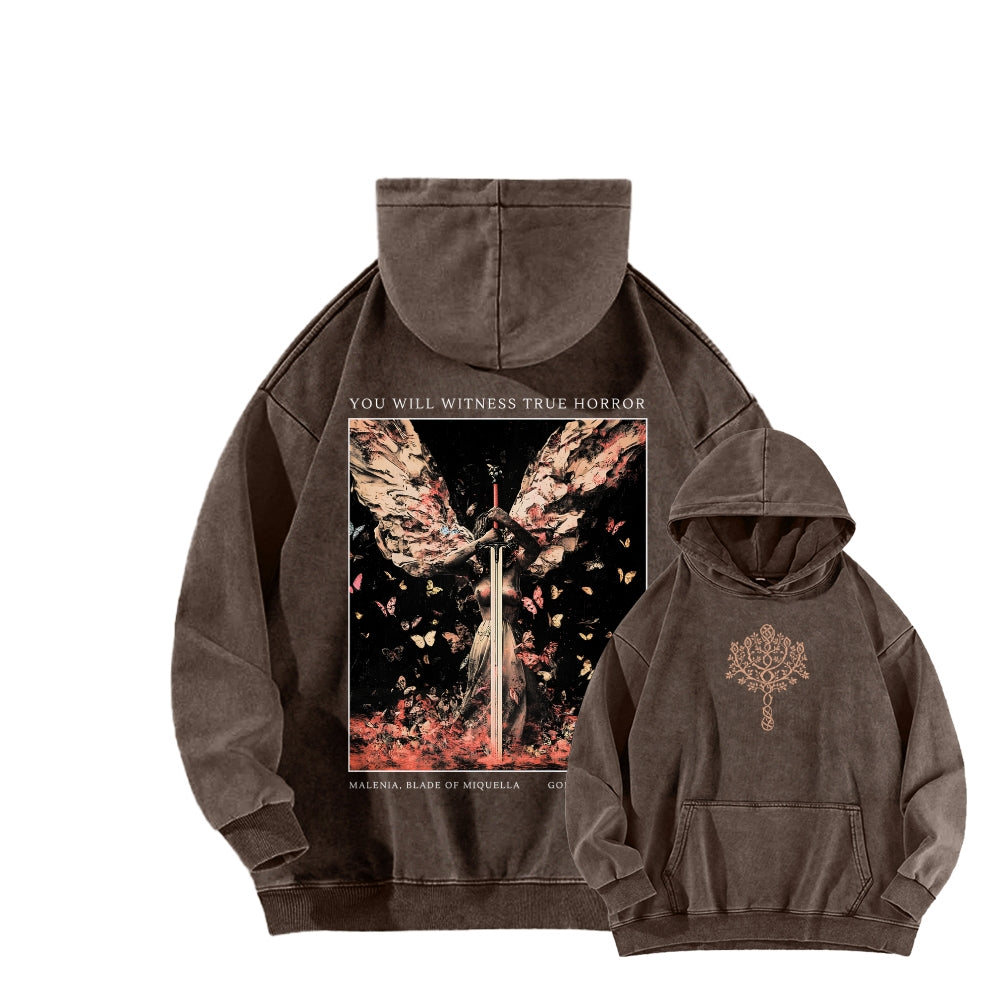 Elden Ring Unisex Washed Hoodie 2602010889