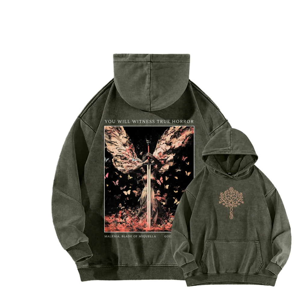 Elden Ring Unisex Washed Hoodie 2602010889