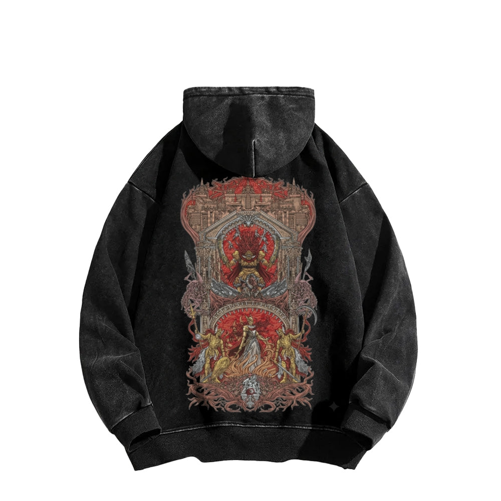 Elden Ring Unisex Washed Hoodie 2602011003