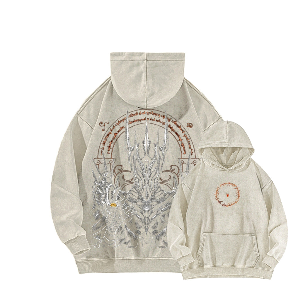 The Lord of the Rings Unisex Washed Hoodie 2602013213