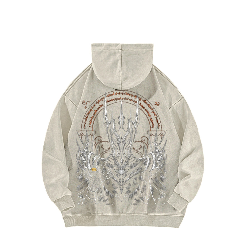 The Lord of the Rings Unisex Washed Hoodie 2602013213