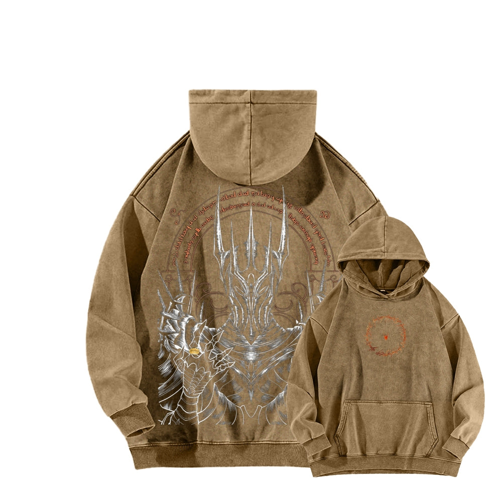 The Lord of the Rings Unisex Washed Hoodie 2602013213