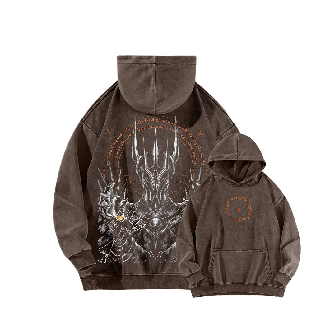 The Lord of the Rings Unisex Washed Hoodie 2602013213