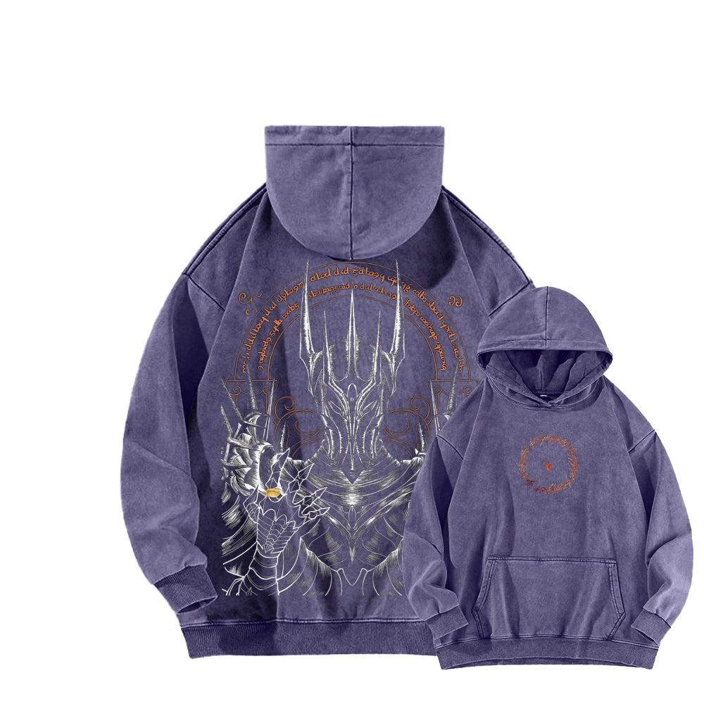 The Lord of the Rings Unisex Washed Hoodie 2602013213