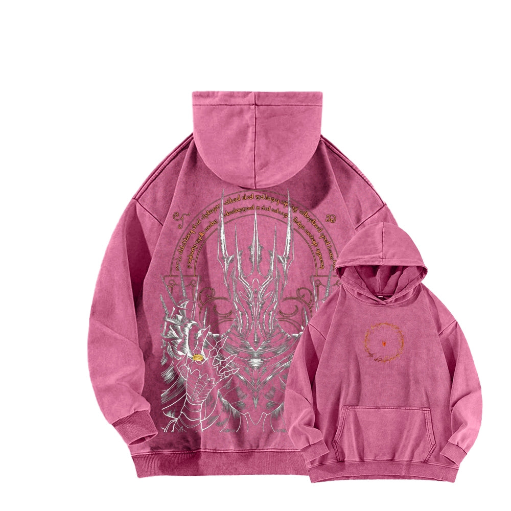 The Lord of the Rings Unisex Washed Hoodie 2602013213