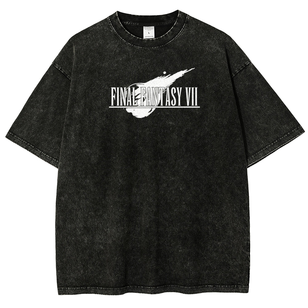 Final Fantasy Unisex Fit Washed T-Shirt 2602013456
