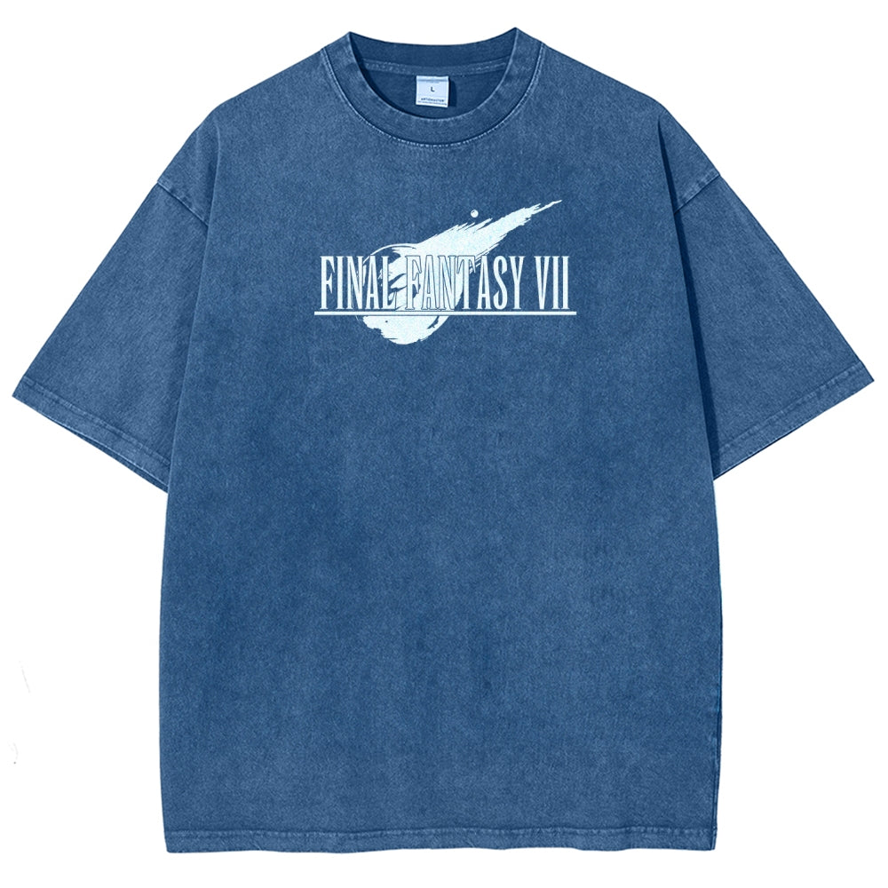 Final Fantasy Unisex Fit Washed T-Shirt 2602013456
