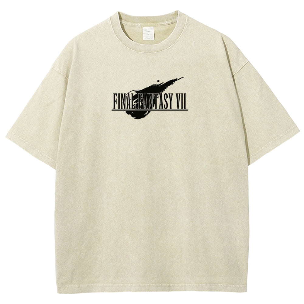 Final Fantasy Unisex Fit Washed T-Shirt 2602013456