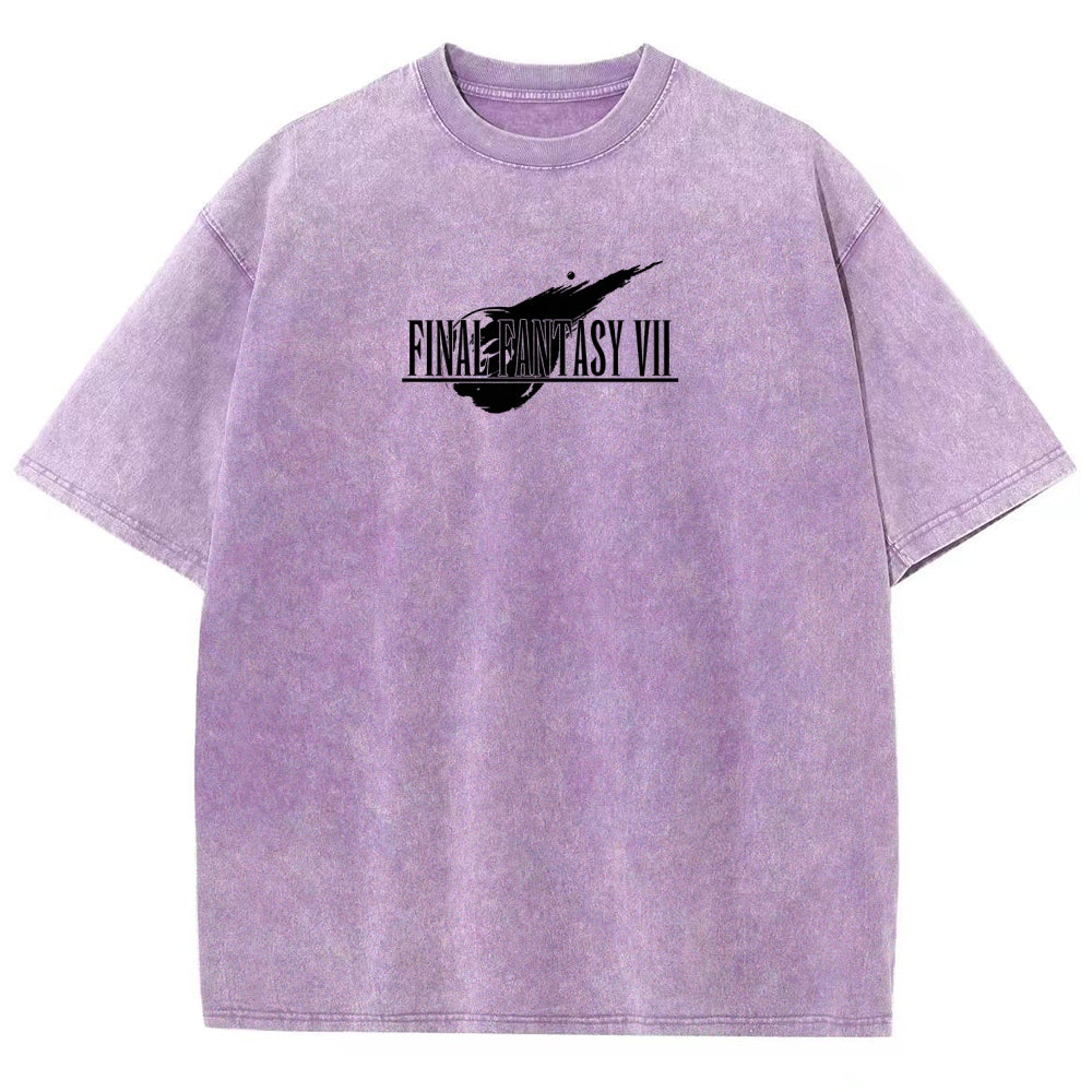 Final Fantasy Unisex Fit Washed T-Shirt 2602013456