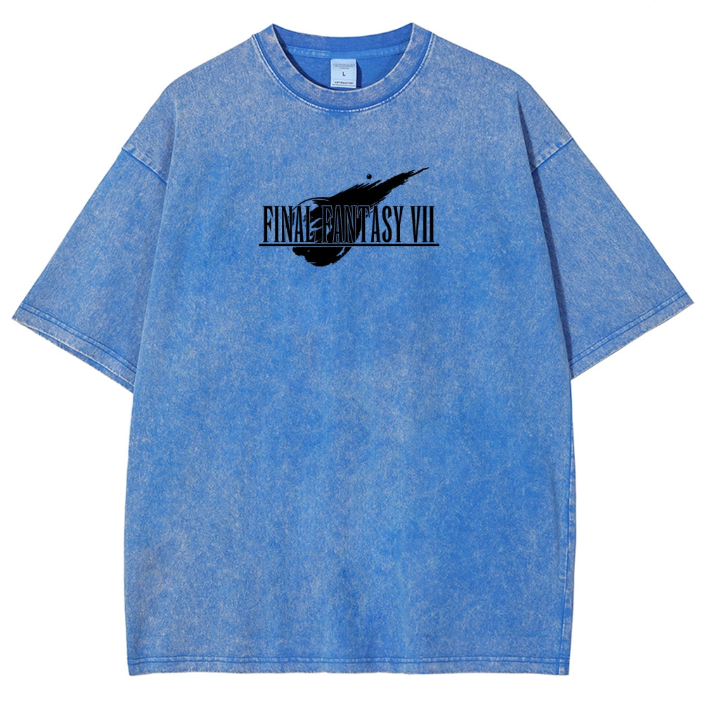 Final Fantasy Unisex Fit Washed T-Shirt 2602013456