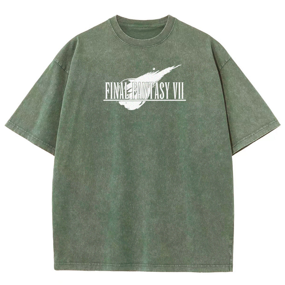 Final Fantasy Unisex Fit Washed T-Shirt 2602013456