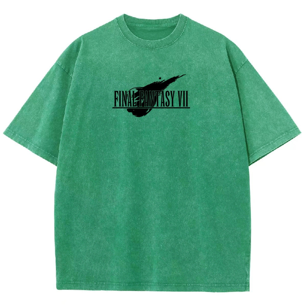 Final Fantasy Unisex Fit Washed T-Shirt 2602013456