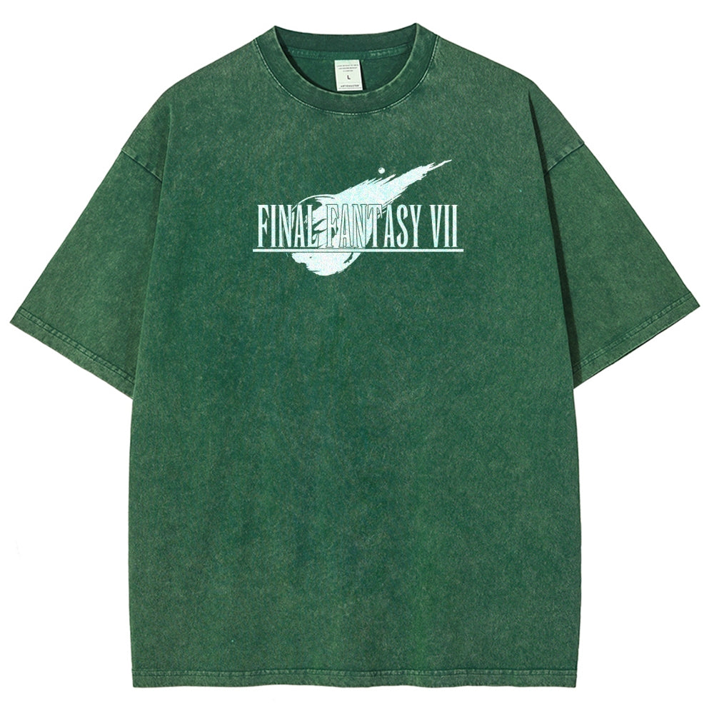 Final Fantasy Unisex Fit Washed T-Shirt 2602013456