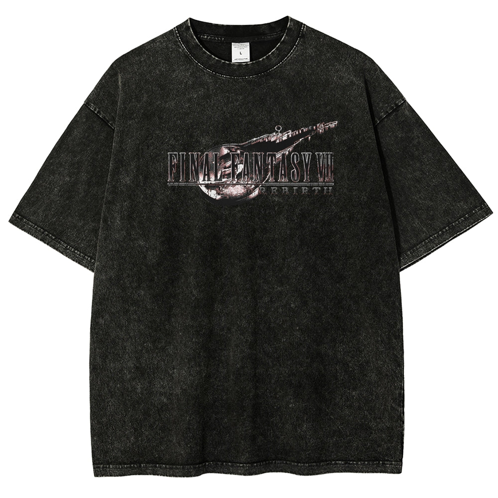 Final Fantasy Unisex Fit Washed T-Shirt 2602013484