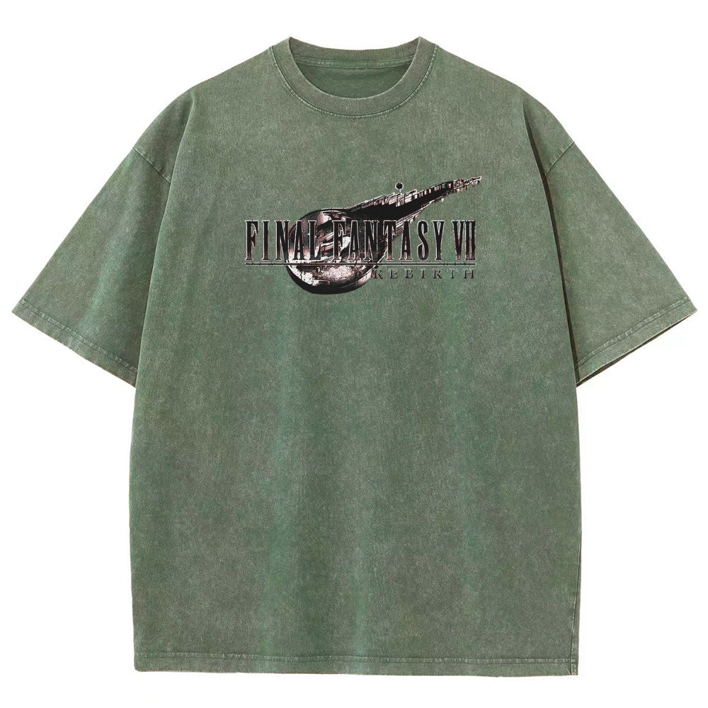 Final Fantasy Unisex Fit Washed T-Shirt 2602013484