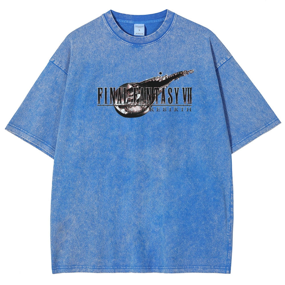 Final Fantasy Unisex Fit Washed T-Shirt 2602013484