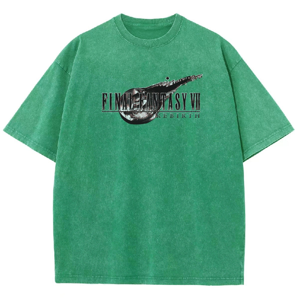 Final Fantasy Unisex Fit Washed T-Shirt 2602013484