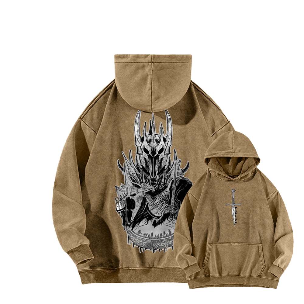 The Lord of the Rings Unisex Washed Hoodie 2603002275