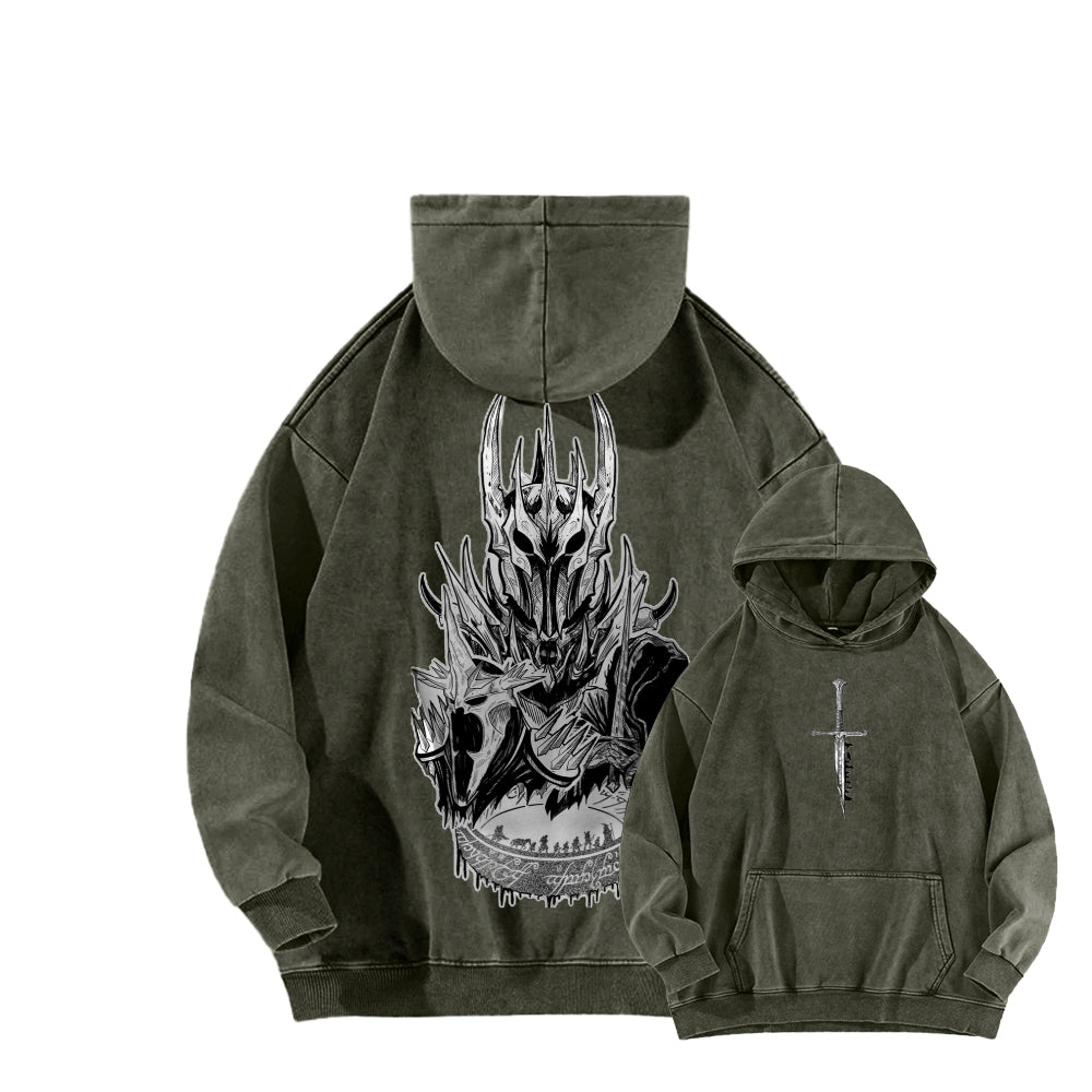 The Lord of the Rings Unisex Washed Hoodie 2603002275