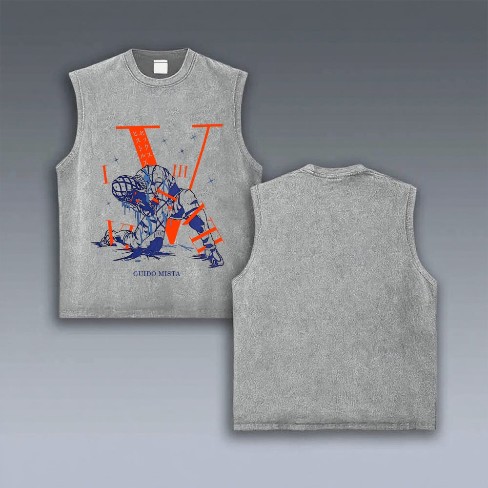 Jojo's Bizarre Adventure VINTAGE TANK TOP 2603005152
