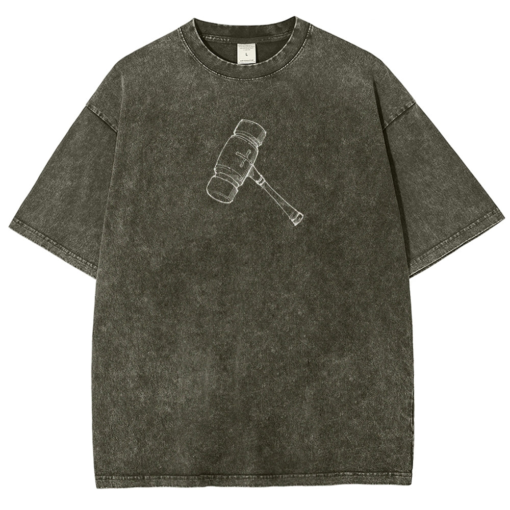 Jujutsu Kaisen Unisex Fit Washed T-Shirt 2603014133