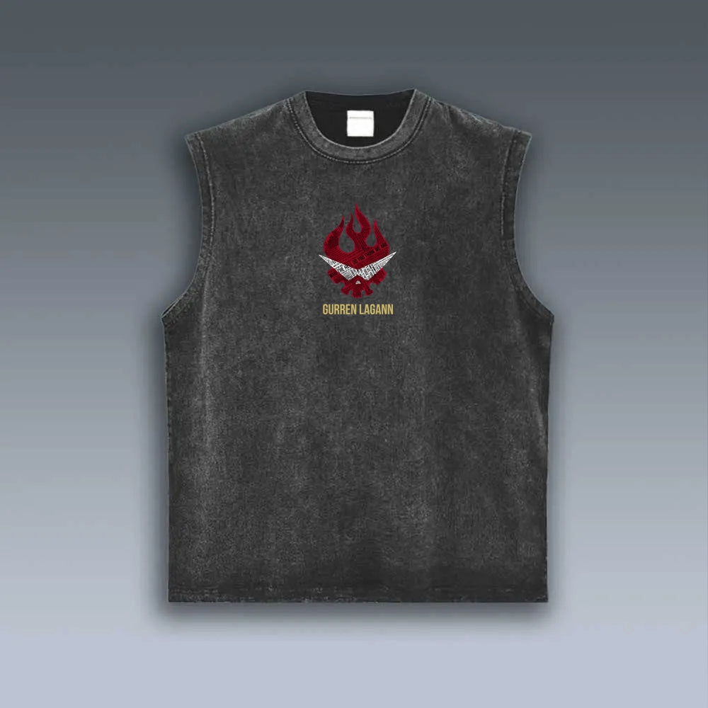 Gurren lagann Tengen Toppa VINTAGE TANK TOP 2603016501