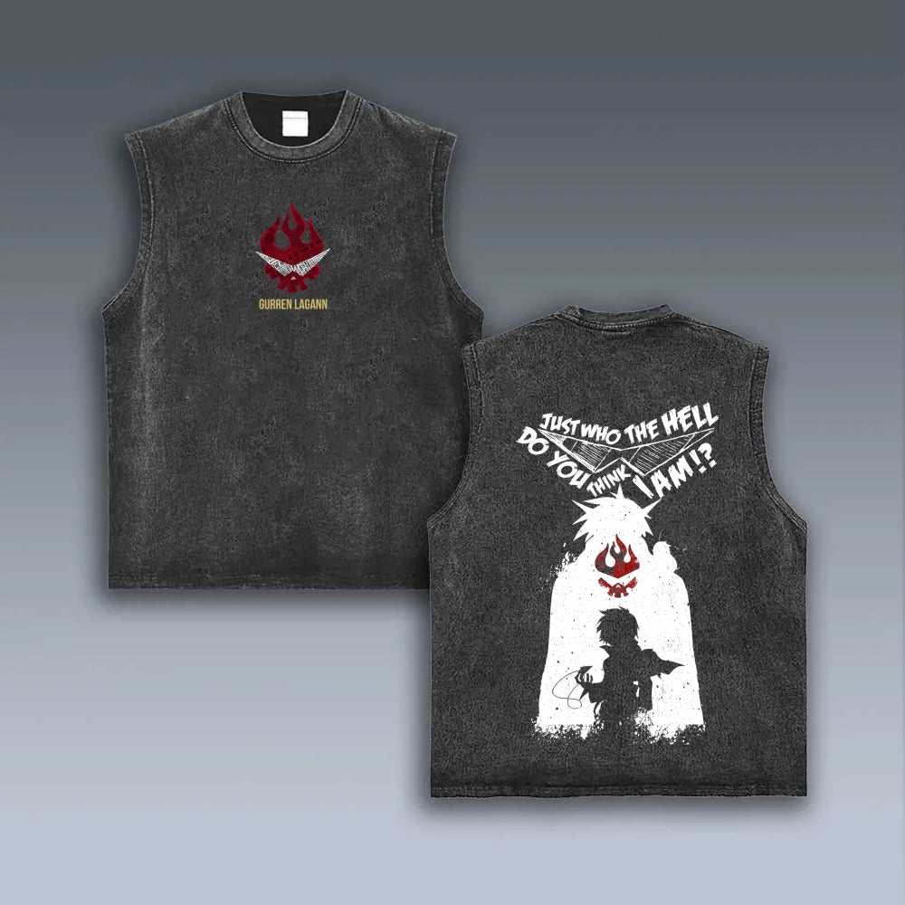 Gurren lagann Tengen Toppa VINTAGE TANK TOP 2603016501
