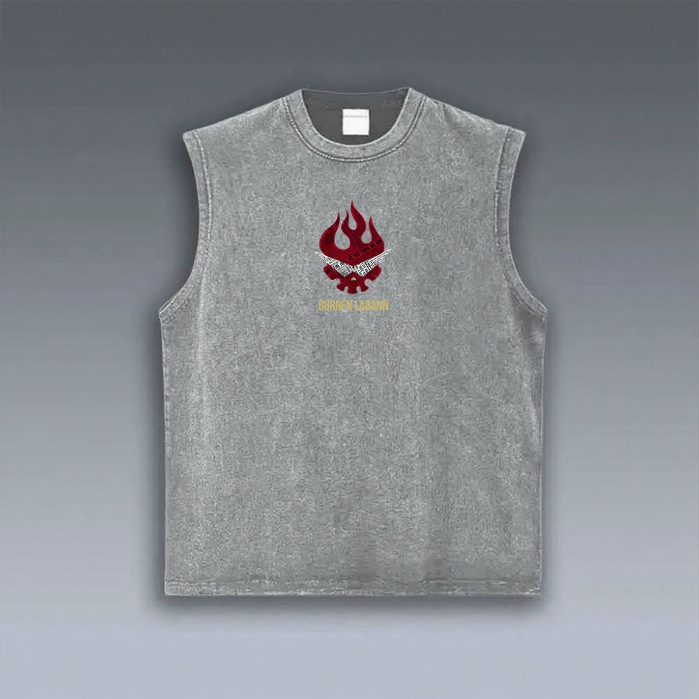 Gurren lagann Tengen Toppa VINTAGE TANK TOP 2603016501