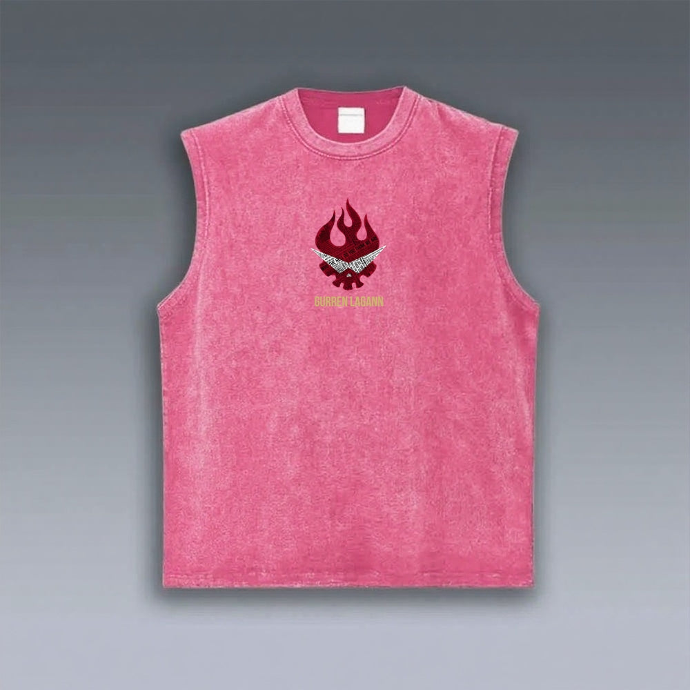 Gurren lagann Tengen Toppa VINTAGE TANK TOP 2603016501