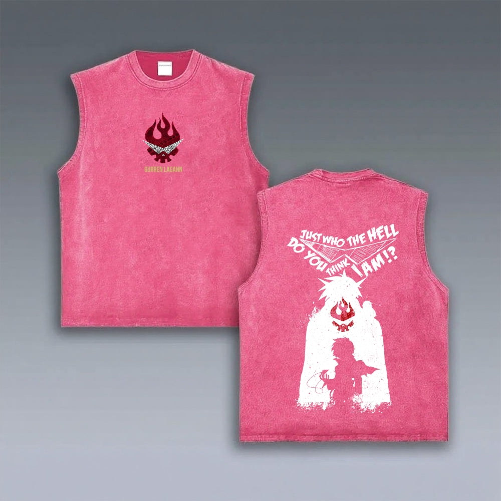 Gurren lagann Tengen Toppa VINTAGE TANK TOP 2603016501