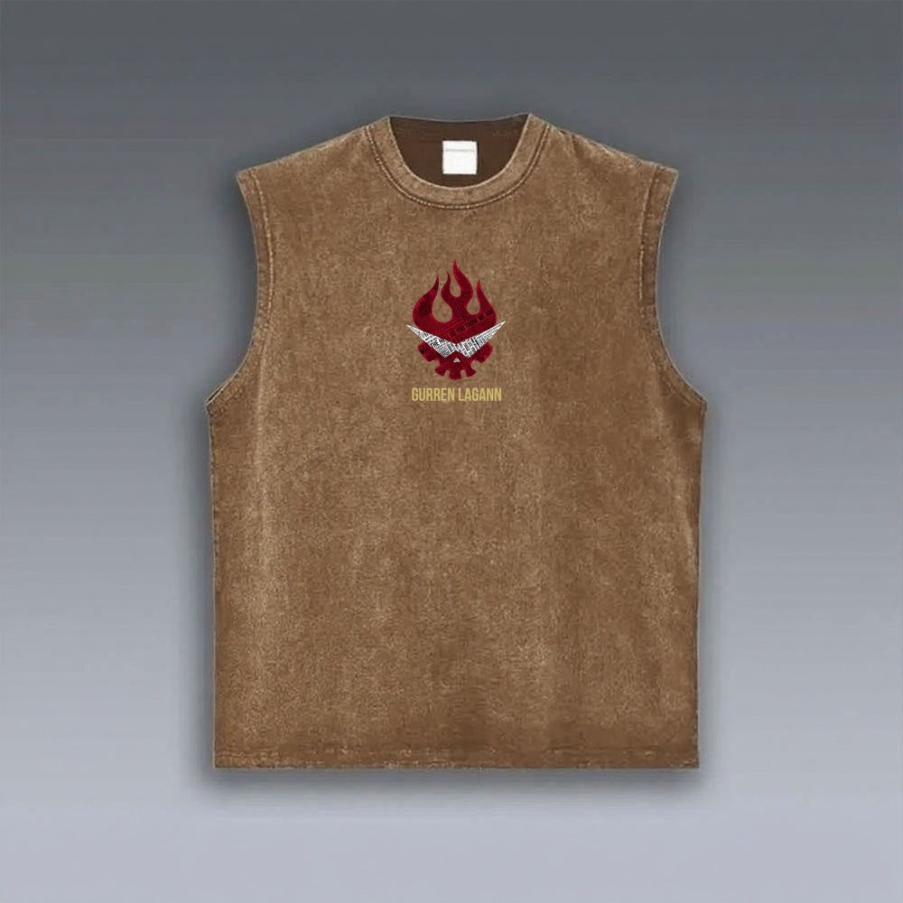 Gurren lagann Tengen Toppa VINTAGE TANK TOP 2603016501