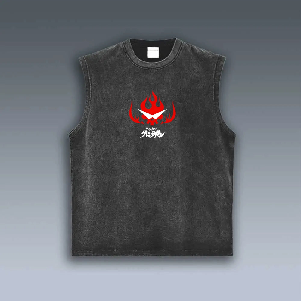 Gurren lagann Tengen Toppa VINTAGE TANK TOP 2603016507