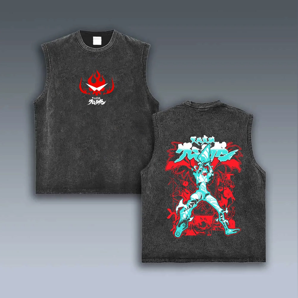 Gurren lagann Tengen Toppa VINTAGE TANK TOP 2603016507