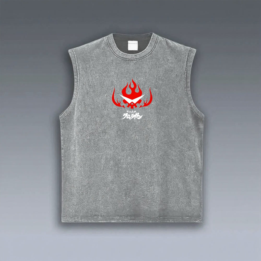 Gurren lagann Tengen Toppa VINTAGE TANK TOP 2603016507
