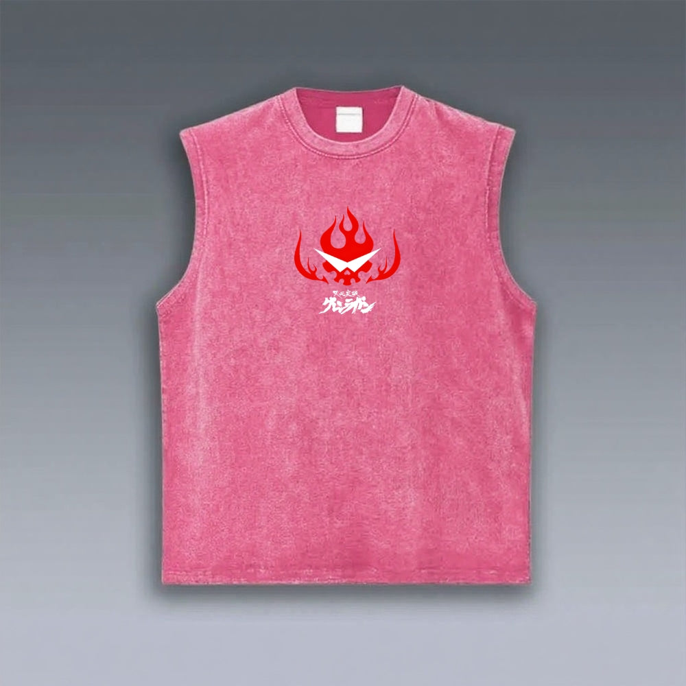 Gurren lagann Tengen Toppa VINTAGE TANK TOP 2603016507