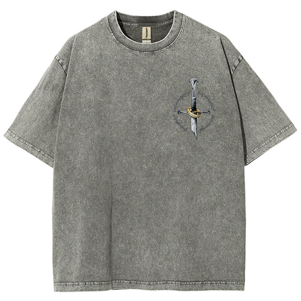 The Lord of the Rings Unisex Fit Washed T-Shirt 2603016897