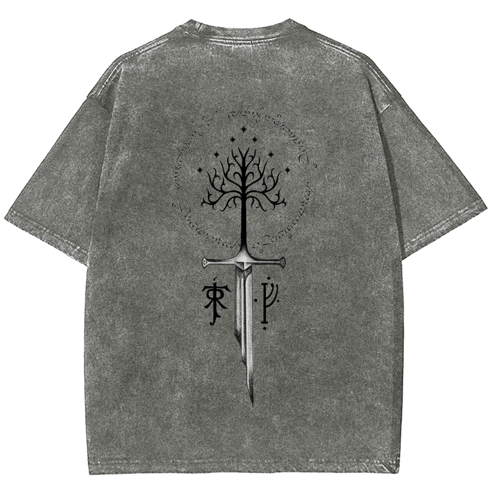 The Lord of the Rings Unisex Fit Washed T-Shirt 2603016897